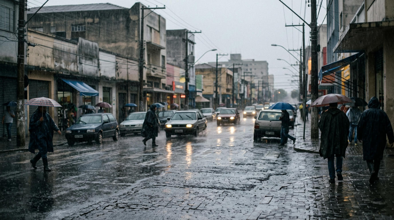 Paraná Experienciará Trégua Temporária das Chuvas Até Quarta-Feira